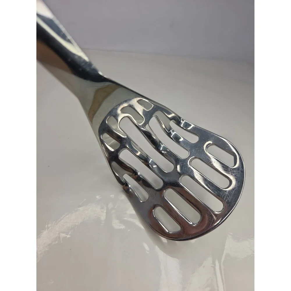 German Vintage 18/10 Rostfrei Stainless Steel Potato Masher Heavy Duty Slotted